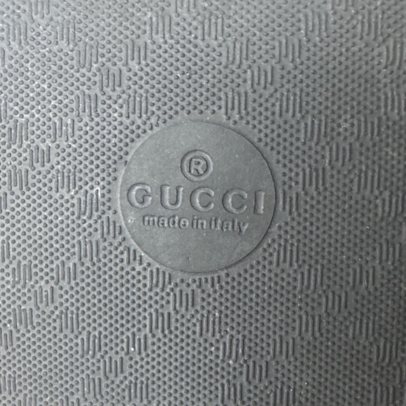Gucci Interlocking G Leather Slides Size 38 - Picture 2 of 4